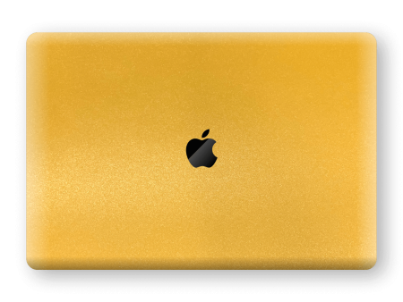 MacBook Pro 13  (2020) YELLOW MATT Metallic Skin Online now