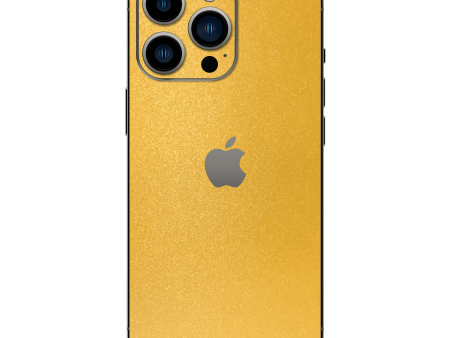 iPhone 14 PRO YELLOW MATT Metallic Skin Hot on Sale