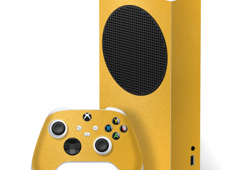 Xbox SERIES S YELLOW MATT Metallic Skin Discount