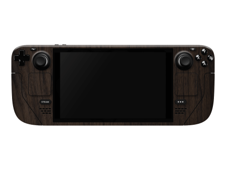 Steam Deck Oled LUXURIA Textured DARK WALNUT Skin Discount