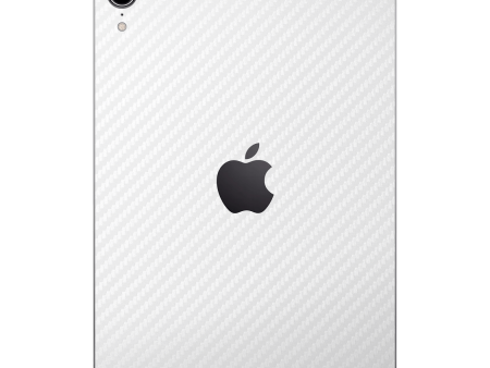 iPad MINI 6 (2021) Textured CARBON Fibre Skin - WHITE Online now