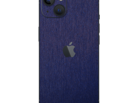 iPhone 13 BRUSHED BLUE Metallic Skin Online Hot Sale