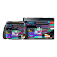 Nintendo Switch OLED SIGNATURE Glitchscape Skin For Sale