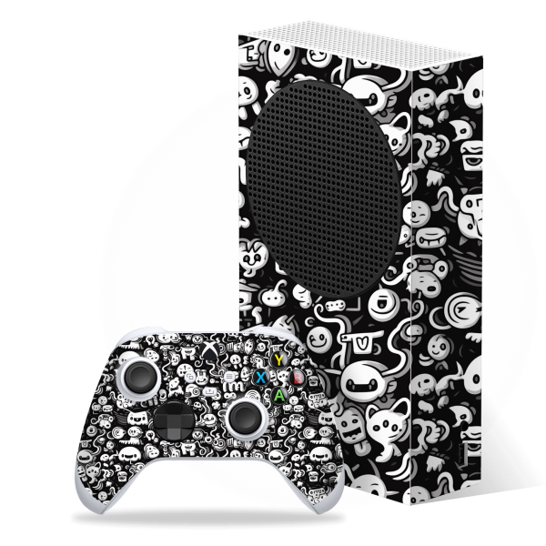 Xbox SERIES S SIGNATURE Pictogram Party Skin For Cheap