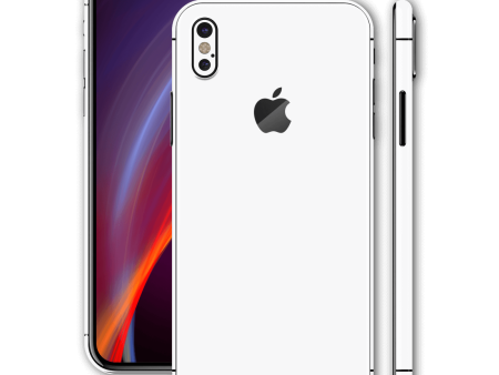 iPhone XS MAX GLOSS JET WHITE Skin Supply