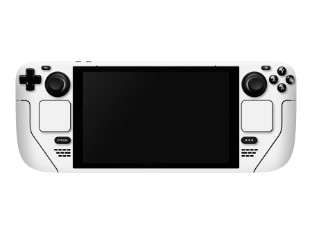 Steam Deck Oled Soft-Touch POLAR White StealthMatte Skin Sale