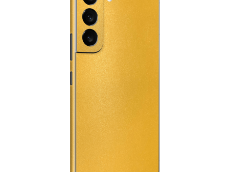 Samsung Galaxy S22+ PLUS YELLOW MATT Metallic Skin Sale