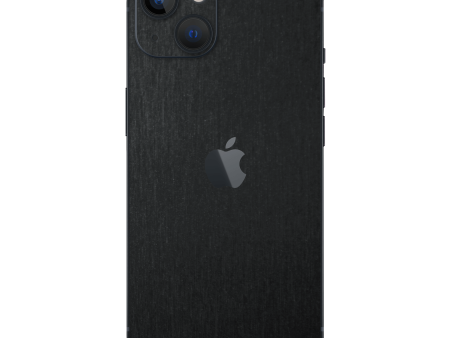 iPhone 13 MINI BRUSHED BLACK Metallic Skin Sale