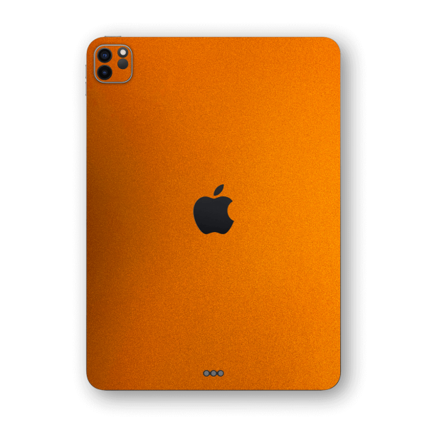 iPad PRO 11  (2021) GLOSSY FIERY ORANGE TUNING Metallic Skin Fashion