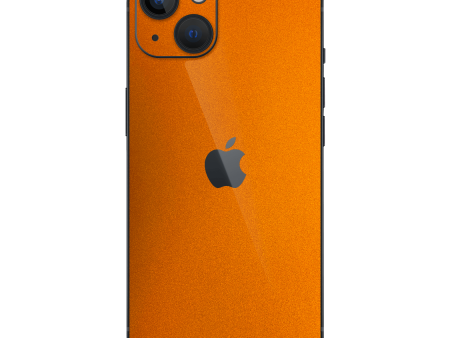 iPhone 13 MINI GLOSSY FIERY ORANGE TUNING Metallic Skin Sale