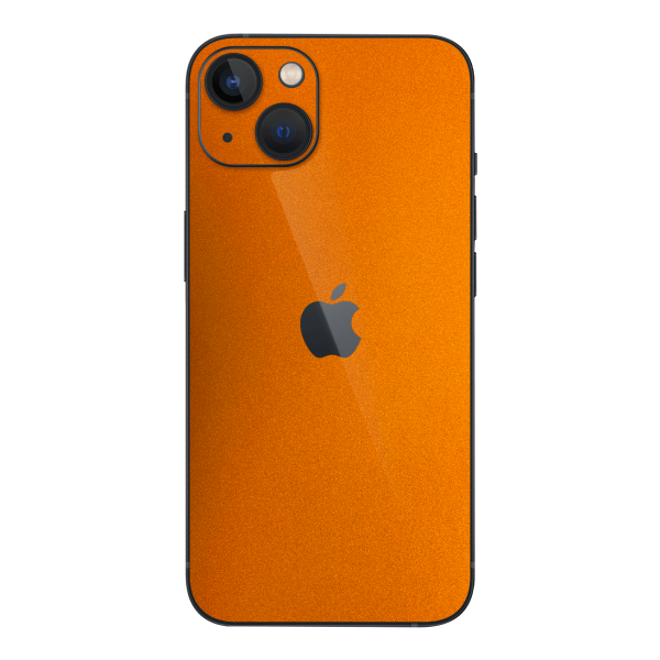 iPhone 13 MINI GLOSSY FIERY ORANGE TUNING Metallic Skin Sale