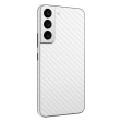 Samsung Galaxy S22+ PLUS Textured CARBON Fibre Skin - WHITE Online