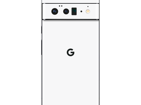 Google Pixel 6 PRO GLOSSY JET WHITE Skin Online