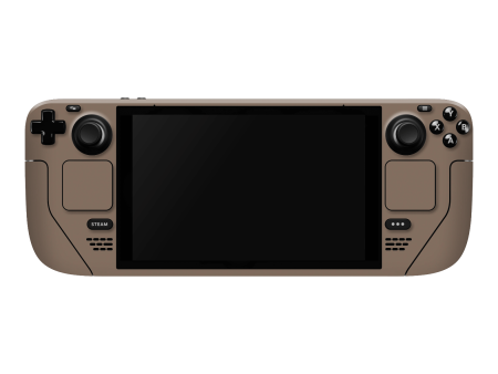 Steam Deck Oled Soft-Touch MOCHA Taupe StealthMatte Skin For Sale