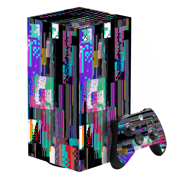 XBOX Series X SIGNATURE Glitchscape Skin Hot on Sale