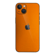 iPhone 13 GLOSSY FIERY ORANGE TUNING Metallic Skin Online now