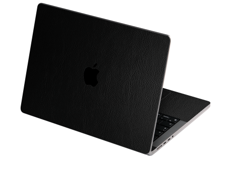 MacBook PRO 14” (2024, M4) LUXURIA RIDERS Black LEATHER Textured Skin Online Hot Sale