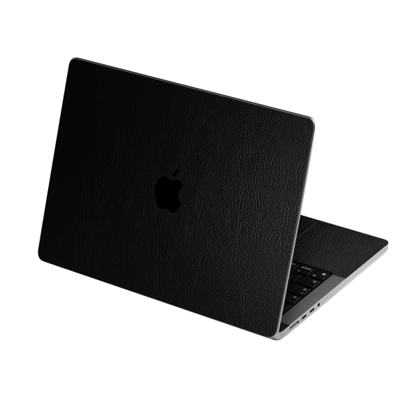 MacBook PRO 14” (2024, M4) LUXURIA RIDERS Black LEATHER Textured Skin Online Hot Sale