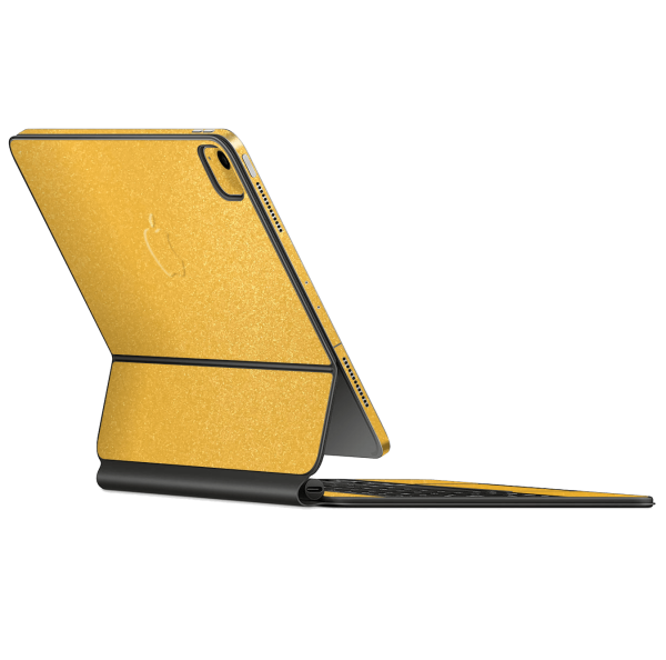 Magic Keyboard for iPad AIR 4 5 YELLOW Metallic MATT Skin on Sale