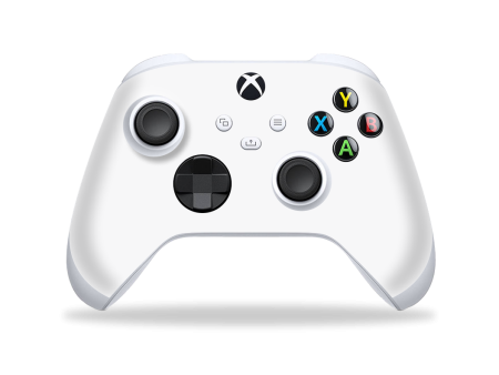 XBOX Series X CONTROLLER Skin - GLOSSY JET WHITE For Sale