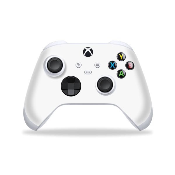 XBOX Series X CONTROLLER Skin - GLOSSY JET WHITE For Sale