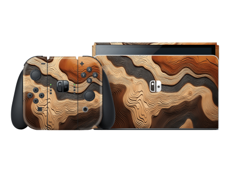 Nintendo Switch OLED SIGNATURE Dune Écru Skin For Sale