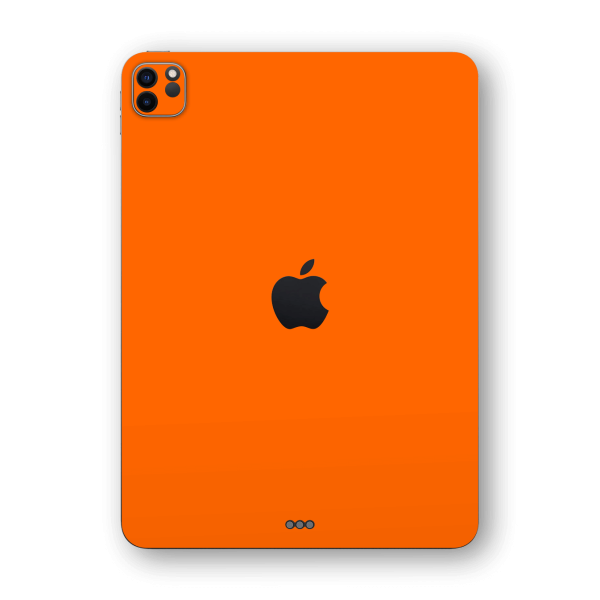 iPad PRO 12.9  (2020) GLOSSY ORANGE Skin Online Sale