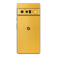 Google Pixel 6 PRO YELLOW MATT Metallic Skin Online now