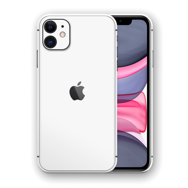 iPhone 11 GLOSS JET WHITE Skin Online