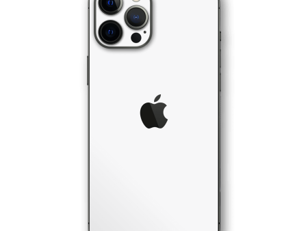 iPhone 12 Pro MAX GLOSS JET WHITE Skin For Cheap