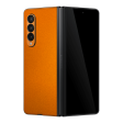 Samsung Galaxy Z FOLD 3 GLOSSY FIERY ORANGE TUNING Metallic Skin Online