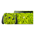 Nintendo Switch OLED SIGNATURE Hypnotic Jade Skin Sale