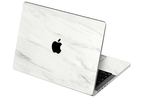 MacBook PRO 14  (2024, M4) LUXURIA White MARBLE Skin Cheap