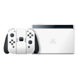 Nintendo Switch OLED GLOSSY JET WHITE Skin For Sale