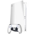 PlayStation 5 (PS5) DIGITAL EDITION GLOSSY JET WHITE Skin Cheap