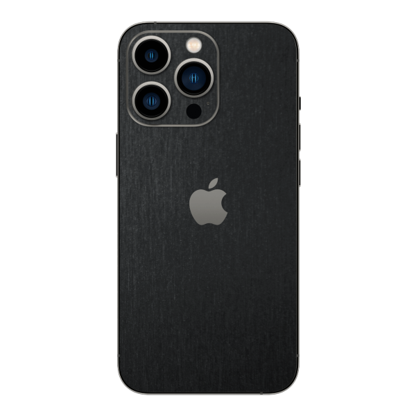 iPhone 13 PRO BRUSHED BLACK Metallic Skin Fashion