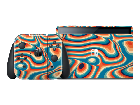 Nintendo Switch OLED SIGNATURE Swirltro Skin Online Hot Sale