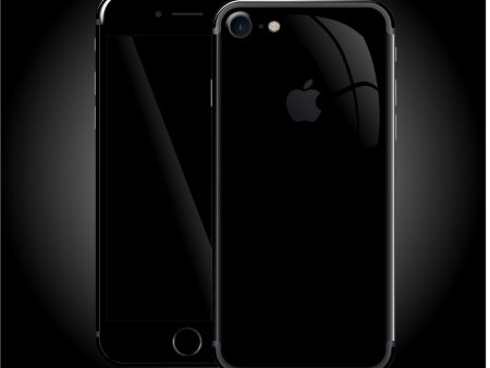 iPhone 8 LUXURIA High Gloss JET BLACK Skin Online Hot Sale