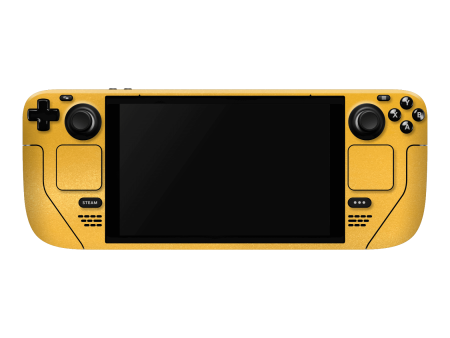 Steam Deck YELLOW MATT Metallic Skin For Cheap