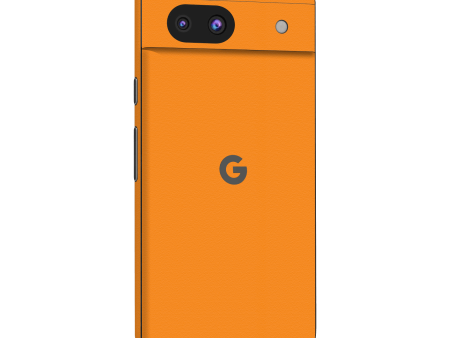 Google Pixel 8a LUXURIA Sunrise Orange Matt Textured Skin For Discount