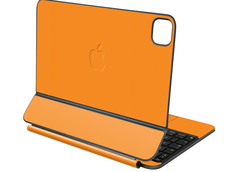 Magic Keyboard for iPad Pro 11” (M4, 2024) LUXURIA Sunrise Orange Matt Textured Skin Online Hot Sale