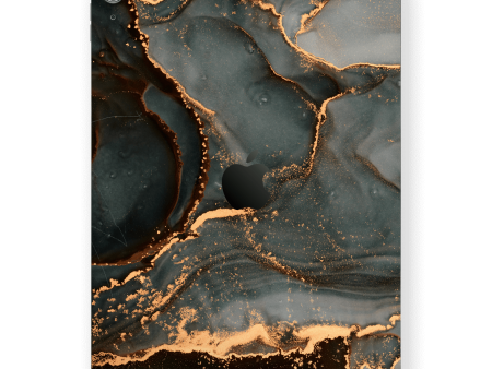 iPad AIR 13” (M2) SIGNATURE AGATE GEODE Deep Forest Skin For Cheap