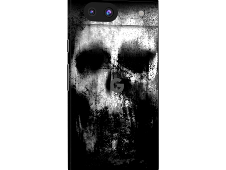 Google Pixel 8a SIGNATURE Horror Black & White SKULL Skin Discount