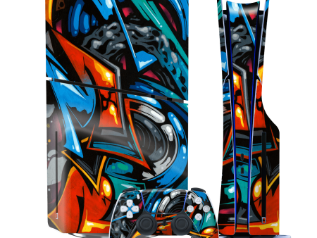 PS5 Slim (DISC Edition) SIGNATURE Street Art Graffiti Skin Online