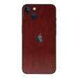 iPhone 13 MINI LUXURIA Scarlet Satin Wood Skin For Cheap