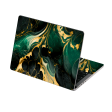 MacBook PRO 16  (2021 2023) SIGNATURE AGATE GEODE Royal Green-Gold Skin Fashion