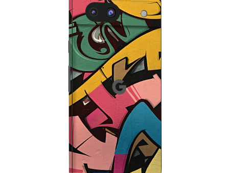 Google Pixel 8a SIGNATURE Vintage Street Art Skin Online now