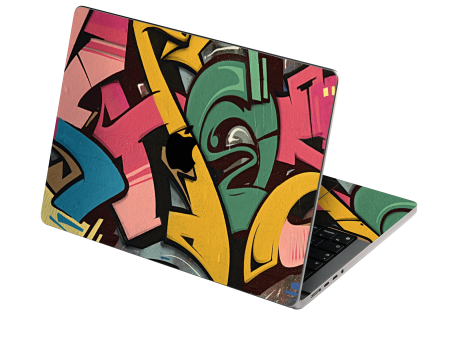 MacBook PRO 16  (2021 2023) SIGNATURE Vintage Street Art Skin Online