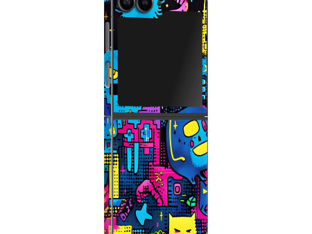 Samsung Z Flip 6 SIGNATURE Arcade Rave Skin Sale