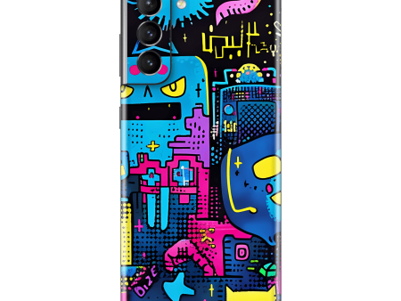 Samsung Galaxy S21+ PLUS SIGNATURE Arcade Rave Skin For Cheap